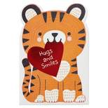 Valentine's Day Card Juvenile Tiger Cub