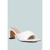 Celine Quilted Italian Block Heel Women Sandals - 2 of 4