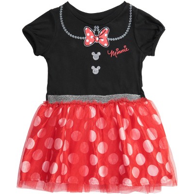 Mickey Mouse & Friends Minnie Toddler Girls Dress Tutu Skirt Minnie Mouse 