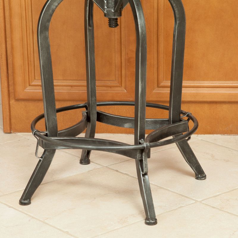 Silla 33.5" Barstool - Brown Christopher Knight Home, 3 of 9