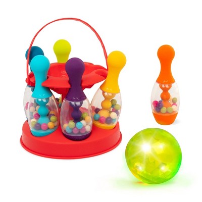 toy bowling set target