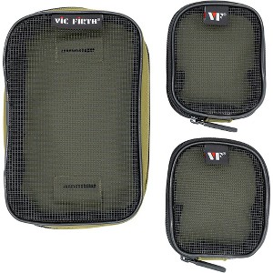 Vic Firth 3-Piece Accessory Pouch Kit Sage Green - 1 of 4