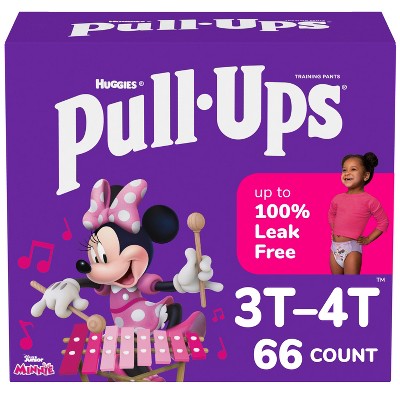 RARE SEALED Vintage 2008 Huggies Pull-Ups Night-Time Princess Girls 2T-3T -  24CT