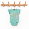 The Juniper Shop Easter Favorites Chart Flutter Sleeve Bodysuit - 2 of 4