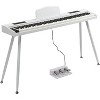 GLARRY Digital Piano Keyboard with Stand, Portable 88 keys Semi-Weighted Electric Piano with Pedal for Beginner,Bluetooth - 2 of 4
