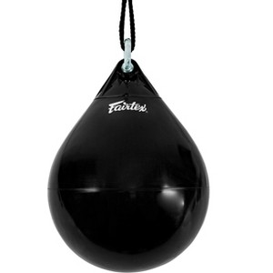 Fairtex HB16 Water Heavy Bag Punching Bag for Muay Thai, Kickboxing, MMA (HB16 Hydro Bag - Black Unfilled) - 1 of 1