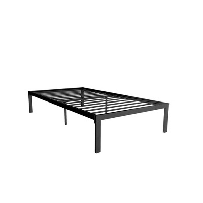 Twin Primo Modern Platform Metal Bed Black - Room & Joy