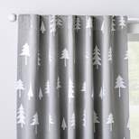 Blackout Curtain Panel Trees - Cloud Island™ Gray