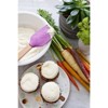 Talisman Designs Laser Etched Beechwood Large Silicone Spatula, Succulent Collection, Set of 1, Purple - 4 of 4