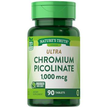 Nature's Truth Ultra Chromium Picolinate 1000mcg | 90 Tablets