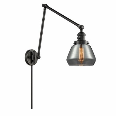 Fulton - 1 Light Double Extension Swing Arm Wall Sconce In Industrial Style-30 Inches Tall and 8 Inches Wide