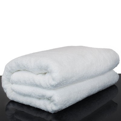 Oversized Navy Blue Turkish Cotton Bath Sheet Set