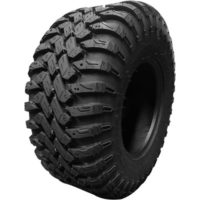 Set of 2 All-Terrain UTV ATV Tires,8 Ply Radial Construction, Non-Directional Tread, Fits 12 Inch Rims, Durable Replacement