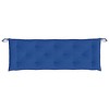 vidaXL Garden Bench Cushions 2pcs in Blue Oxford Fabric - Lightweight, Water-Resistant Patio Furniture Padding with Non-Slip Design - 4 of 4