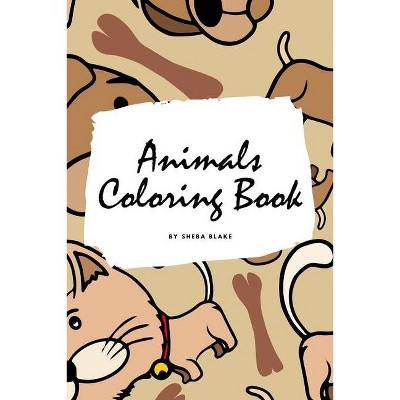 Animals Coloring Book for Children (6x9 Coloring Book / Activity Book) - by  Sheba Blake (Paperback)