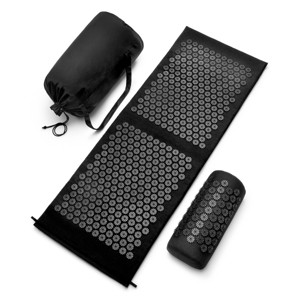 Sorbus 51 Inch Acupressure Mat, Pillow & Carry Bag Set - Helps with Stress, Back & Neck Pain - Great for Muscle Relaxation, Sciatica, & Meditation - 1 of 4