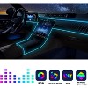 TruAIR Car LED Ambient Light Strip Kit - 2 of 4