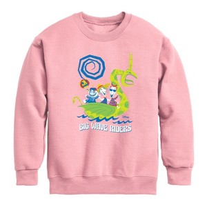 Boys' - Disney - Big Wave Riders Graphic Long Sleeve Fleece Sweatshirt - 1 of 4