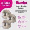 Bumbo Infant Floor Seat Baby Sit Up Chair with Adjustable Safety Harness, 3 Pack - image 2 of 4