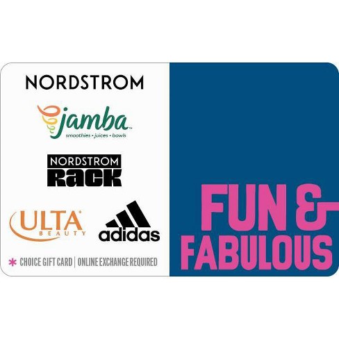 Adidas $50 outlet gift card