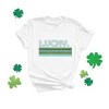 Simply Sage Market Women's Retro Lucky Stripes Short Sleeve Graphic Tee - 3 of 4