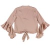 bar III Womens Tie-Front Knit Blouse - 2 of 2