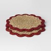 2pk Woven Seagrass Charger Copper Border - Threshold™ - 3 of 4