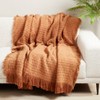 Saro Lifestyle Warm Waffle Weave Throw - 4 of 4