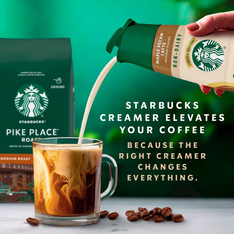 Starbucks Oatmilk Coffee Creamer, 4 of 10