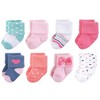 Little Treasure Cotton Rich Terry Socks 16-Pack, Confetti - 2 of 2