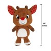 Rudolph The Red-Nosed Reindeer Cuteeze Rudolph 12 Inch Collectible Plush Toy - 2 of 4