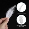 Unique Bargains DIY Dream Catcher Earrings Saddle Hackle Rooster Feathers 50 Pcs - 3 of 4