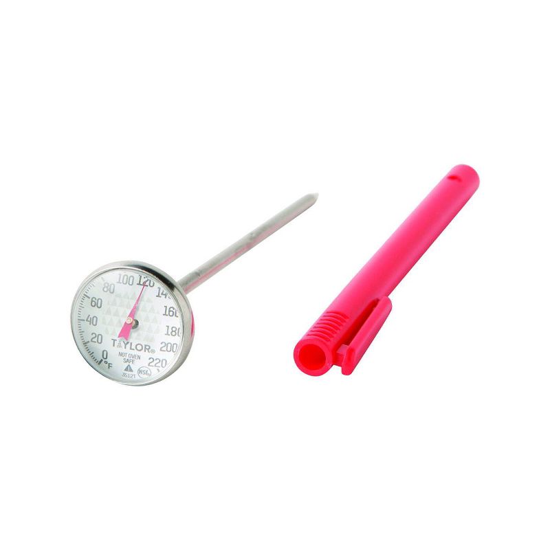 Taylor 1&#34; Instant-Read Analog Dial Kitchen Meat Cooking Thermometer&#160;, 4 of 8