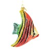 Huras 6.0 Inch Coral Striped Angelfish Ornament Ocean Fish Aquarium Tree Ornaments - 2 of 3