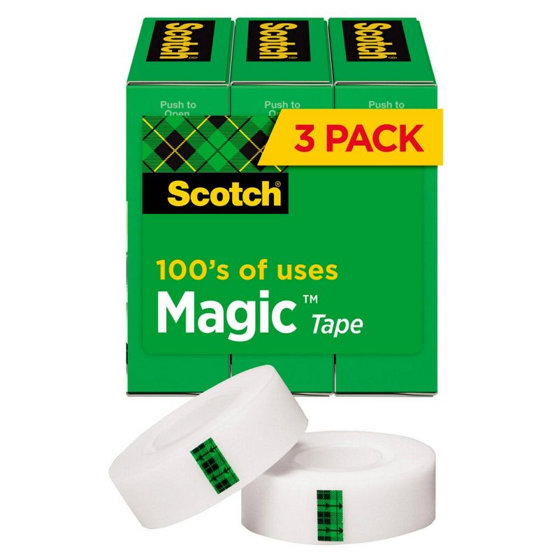 Scotch 3pk Magic Boxed Tape, 1 of 10