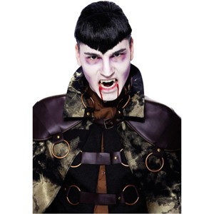 Widow Peak Black Hairpiece Adult Costume Wig - 1 of 1