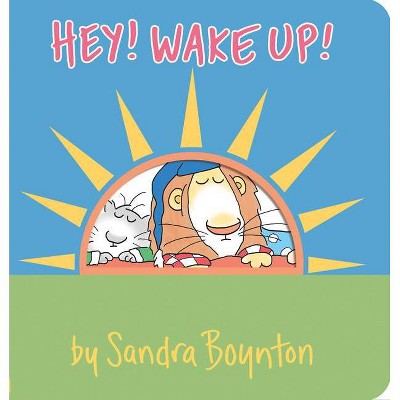 Hey! Wake Up! - (Boynton on Board) by  Sandra Boynton (Board Book)