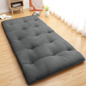 Floor Mattress Japanese Futon Mattress Sleeping Pad Roll Up Sleeping Mattress Portable for Guest Room RV Travel - 1 of 4