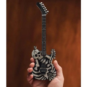 Axe Heaven - Axe Heaven George Lynch Dokken Signature Skull & Bones J.FROG Mini Guitar Replica Collectible - 1 of 2
