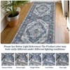 COZONY Washable Runner Rug, Stain Resistant Vintage Carpet with Non-Slip Backing for Hallway & Kitchen - 2 of 4
