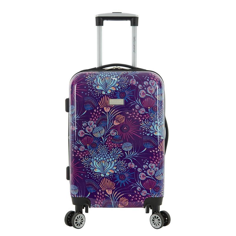 Travelers Club Bella Caronia Posh 3pc Expandable Hardside Checked Spinner Luggage Set, 2 of 10