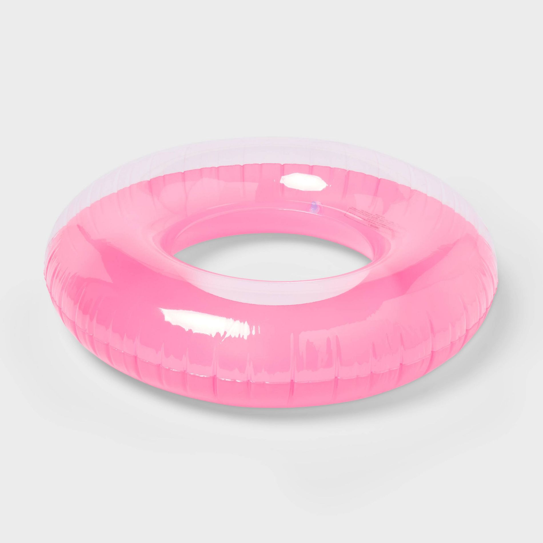 31" Swimming Tube - Sun Squad™ Pink: Inflatable Pool Float for Kids