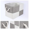 REGALWOVEN Cotton Collapsible Sturdy Lightweight Storage Bin 15.7*11.8*11.8in 1 Pc - 2 of 4