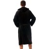 46901-BLK-M #FollowMe Velour Robe / Robes for Men - 4 of 4