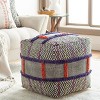 Mark & Day Ottenschlag 18"H x 18"W x 18"D Bohemian/Global Beige Pouf - 2 of 2