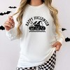 Simply Sage Market Happy Halloween Arch Distressed Garment Dyed Long Sleeve - 2 of 4