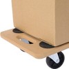 NAYSAYE Furniture Moving Dolly Heavy Duty Wood Rolling Mover with Wheels for Piano Couch and Fridge, Natural, 22.8"*11.2"*4.3" - 3 of 4