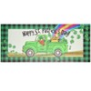 The Lakeside Collection St Patricks Day Kitchen Comfort Accent Rug or Runner Rug Lucky Farms - Runner - 3 of 4