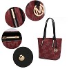 MKF Collection Aylet M Women's Vegan Leather Tote with Matching Mini Bag and Wristlet Purse by Mia K - 3 of 4