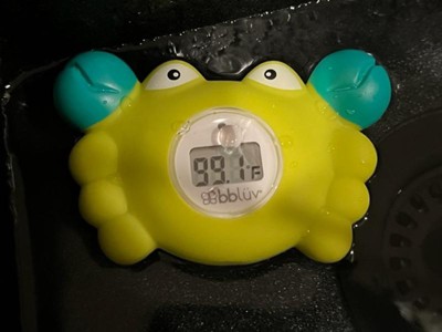 Thermomètre de Bain en Degré °F - Crabe Krab Vert Bblüv - Clément